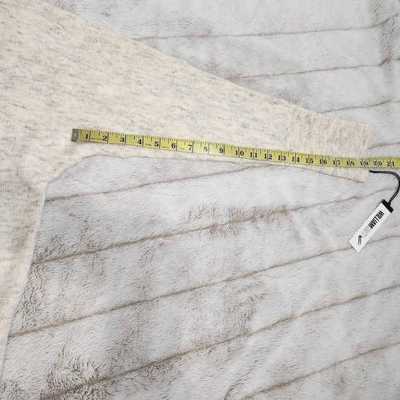 NEW!! Knit Sweater Grey and Off White WILLIAM RAST NWT - Picture 8 of 11